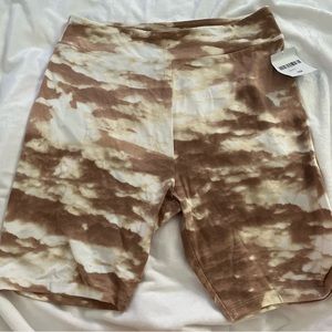 Forever21 Plus Size Cloud Wash Bike Shorts